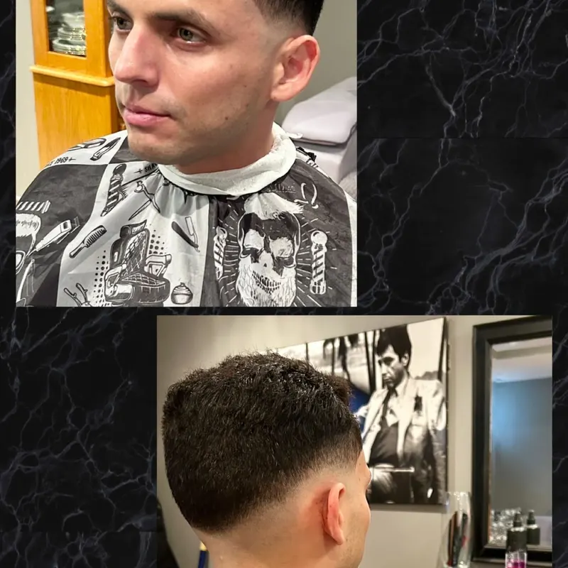 Crownmark cut — fresh fade